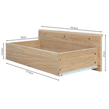 Load image into Gallery viewer, Benny 3 Door Wardrobe with Drawer - Light Teak