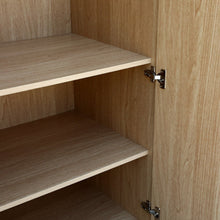 Load image into Gallery viewer, Benny 4 Door Wardrobe - Light Teak