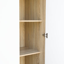 Load image into Gallery viewer, Ellis 3 Door Wardrobe - Oak + White