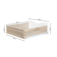Load image into Gallery viewer, Haley Bedside Table - Oak + White