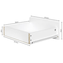 Load image into Gallery viewer, Mason Bedside Table - White