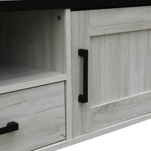 Load image into Gallery viewer, Scottie 1.5m Entertainment Unit - White Oak + Black