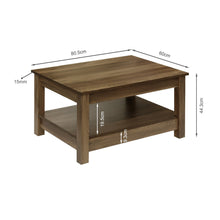 Load image into Gallery viewer, Georgie Coffee Table - Knotty Oak