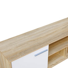 Load image into Gallery viewer, Cauto 1.8m Entertainment Unit - Oak + White