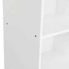 Load image into Gallery viewer, Clinton 4 Tier Bookshelf Display Shelf - White