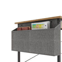 Load image into Gallery viewer, Aidan 120cm Computer Desk with Storage Bag - Natural