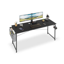 Load image into Gallery viewer, Cayden 140cm Computer Desk with Storage Bag - Black