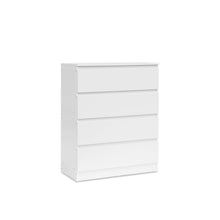 Load image into Gallery viewer, Hollis 4 Drawers Tallboy - White