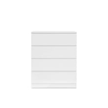 Load image into Gallery viewer, Hollis 4 Drawers Tallboy - White