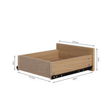 Load image into Gallery viewer, Olsen 2 Drawer Bedside Table - Oak