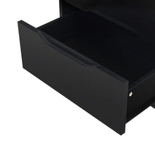 Load image into Gallery viewer, Zora 2 Drawer Bedside Table - Black