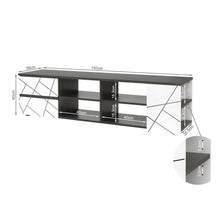 Load image into Gallery viewer, Dustin 1.5m Entertainment Unit - Oak Grey + White