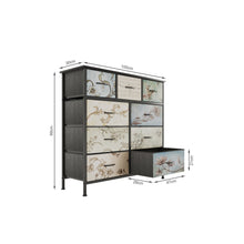 Load image into Gallery viewer, Madilyn 9 Drawers Lowboy - Black + Mix