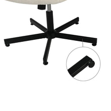 Load image into Gallery viewer, Aiden Swivel Office Chair with Lumbar Cushion - White