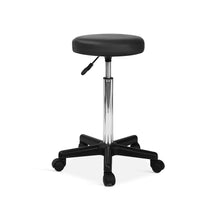 Load image into Gallery viewer, Rae Office Stool with PU Leather - Black