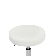 Load image into Gallery viewer, Rae Office Stool with PU Leather - White
