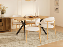 Load image into Gallery viewer, Nicole Fabric Dining Chair - Set of 4 - Beige