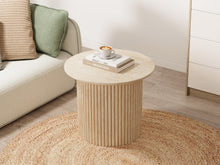 Load image into Gallery viewer, Nile Round Coffee Table 60cm - Travertine
