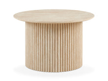 Load image into Gallery viewer, Nile Round Coffee Table 70cm - Travertine