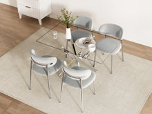 Load image into Gallery viewer, Onyx Fabric Dining Chair - Set of 4 - Grey
