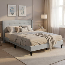 Load image into Gallery viewer, Sealy Queen Bed Frame - Silver