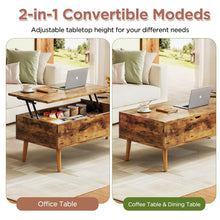 Load image into Gallery viewer, Chilwa Lift Top Coffee Table - Rustic Brown