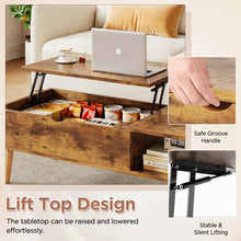 Load image into Gallery viewer, Chilwa Lift Top Coffee Table - Rustic Brown