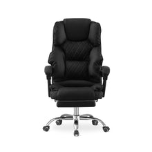 Load image into Gallery viewer, Collin Office Chair with Footrest - Black