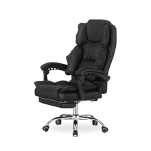 Load image into Gallery viewer, Collin Office Chair with Footrest - Black