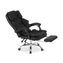 Load image into Gallery viewer, Collin Office Chair with Footrest - Black