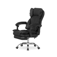Load image into Gallery viewer, Paxton Office Chair with Footrest - Black