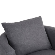 Load image into Gallery viewer, Luva Linen Swivel Armchair - Dark Grey