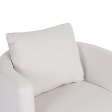 Load image into Gallery viewer, Luva Velvet Swivel Armchair - Cream
