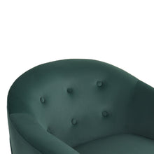 Load image into Gallery viewer, Millo Velvet Armchair - Dark Green