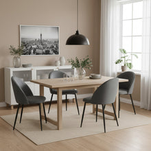 Load image into Gallery viewer, Avela Velvet Dining Chair - Set of 4 - Dark Grey