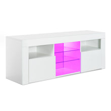 Load image into Gallery viewer, Atka 1.45m LED Entertainment Unit - White