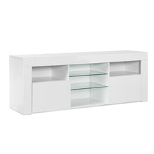 Load image into Gallery viewer, Atka 1.45m LED Entertainment Unit - White