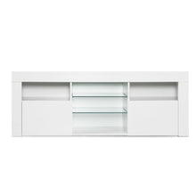 Load image into Gallery viewer, Atka 1.45m LED Entertainment Unit - White