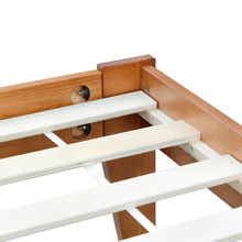 Load image into Gallery viewer, Meri Double Wooden Bed Frame - Oak