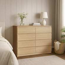 Load image into Gallery viewer, Tongass 8 Drawer Lowboy - Oak