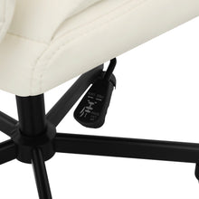 Load image into Gallery viewer, Israel Cross Legged Office Chair - Ivory