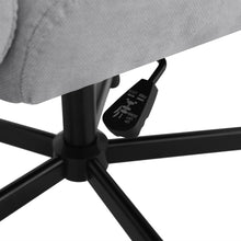 Load image into Gallery viewer, Lukas Cross Legged Office Chair - Light Grey
