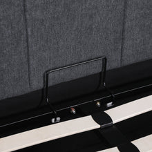 Load image into Gallery viewer, Elizabeth Double Gas Lift Bed Frame - Dark Grey
