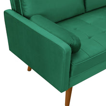 Load image into Gallery viewer, Alaina Velvet 3 Seater Sofa - Green