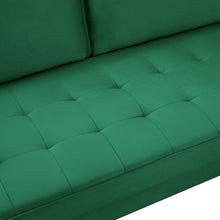 Load image into Gallery viewer, Alaina Velvet 3 Seater Sofa - Green