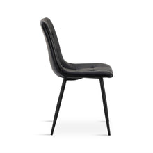 Load image into Gallery viewer, David PU Leather Dining Chair - Set of 4 - Black