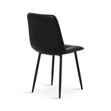 Load image into Gallery viewer, David PU Leather Dining Chair - Set of 4 - Black