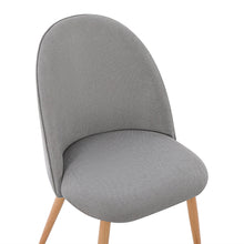 Load image into Gallery viewer, Wyatt Linen Dining Chair - Set of 2 - Light Grey