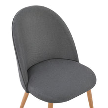 Load image into Gallery viewer, Wyatt Linen Dining Chair - Set of 2 - Dark Grey