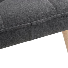 Load image into Gallery viewer, Emma Linen Armchair with Ottoman - Grey